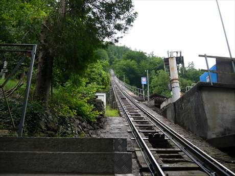 ハーダークルムへの線路