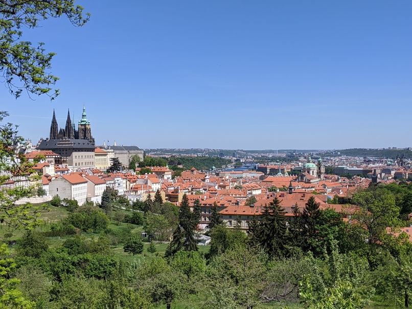 Strahov terrasse